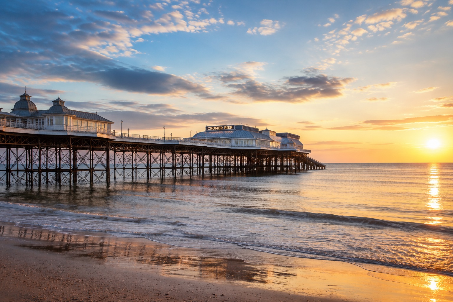 Cromer Pier, Norfolk — the iconic Norfolk coastline