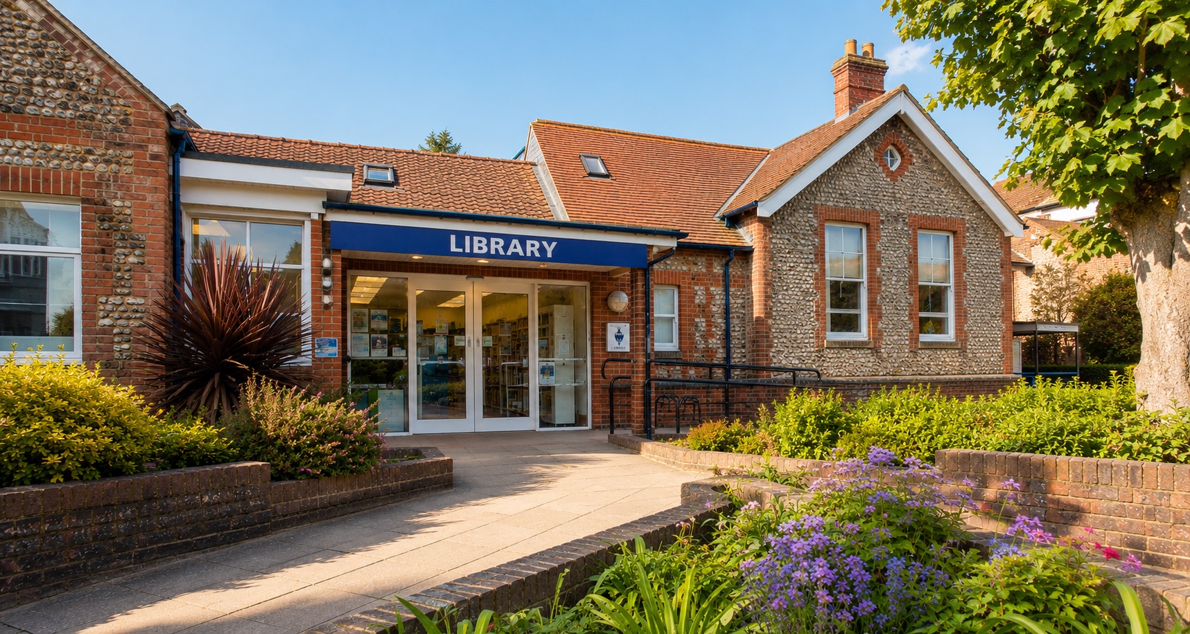 People attending a free AI presentation at a Norfolk library