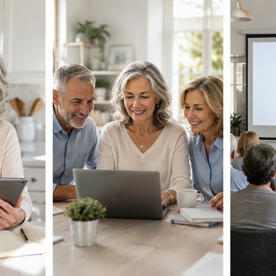 People enthusiastically using AI